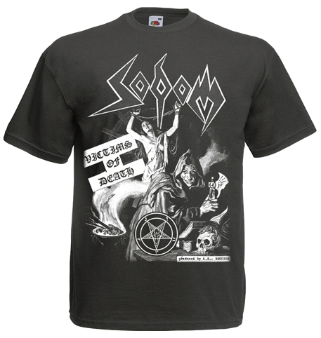 Victims of Death T-Shirt Light Graphite