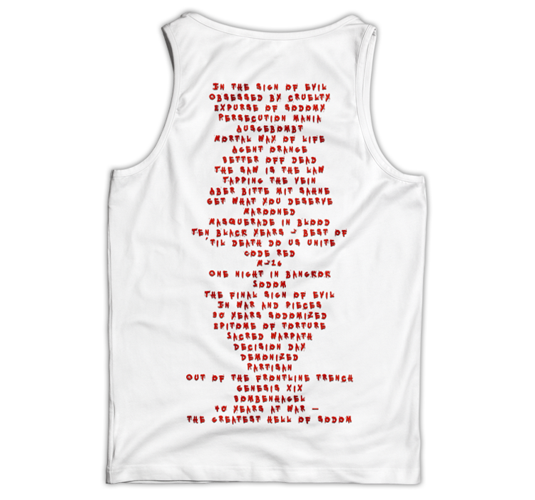 Sodom 40 Jahre Tank Top