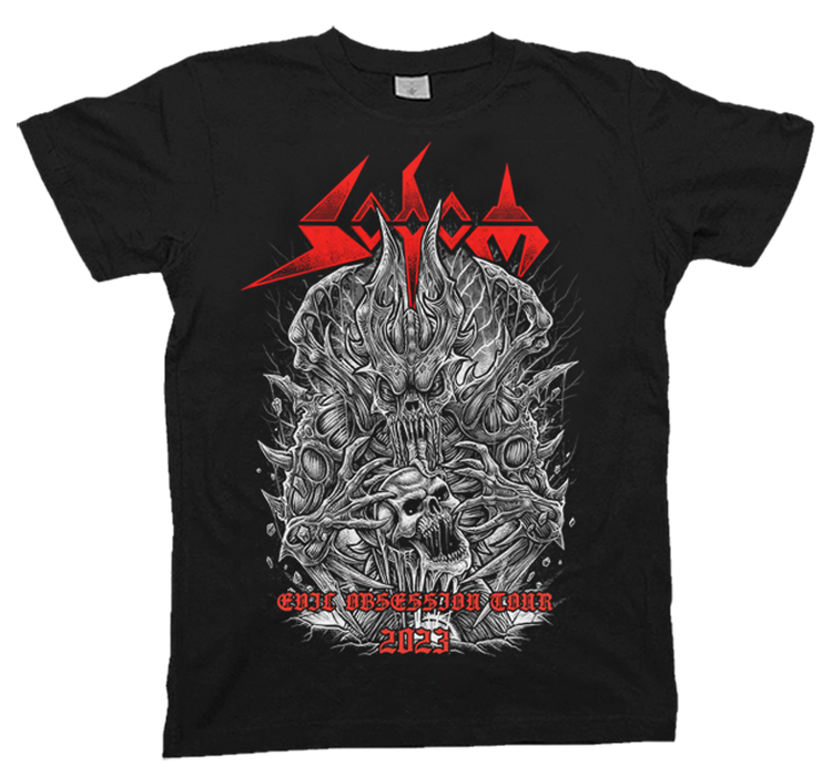 SODOM "Tourshirt 2023 Webshop Edition"