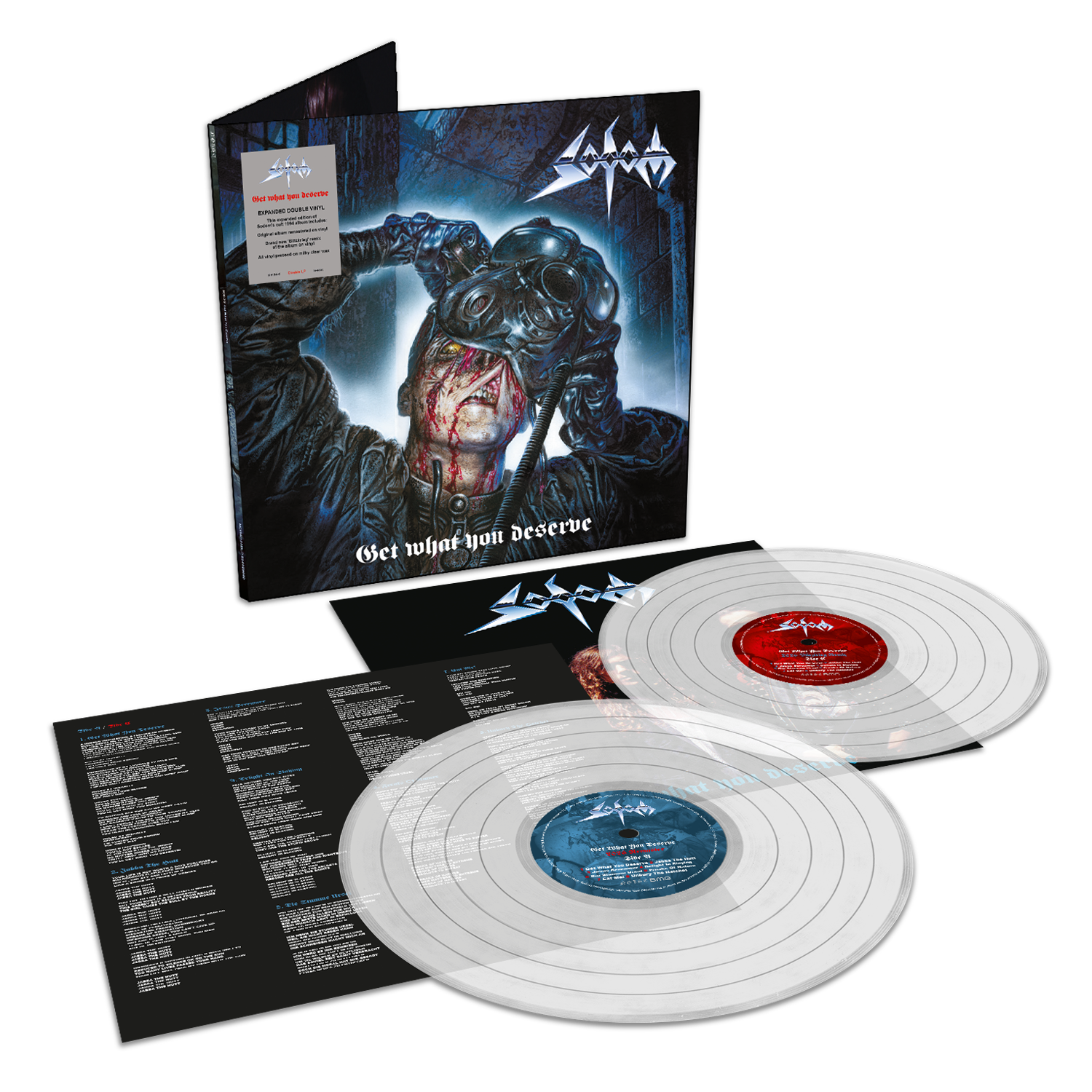 SODOM "Get what you Deserve" Double LP