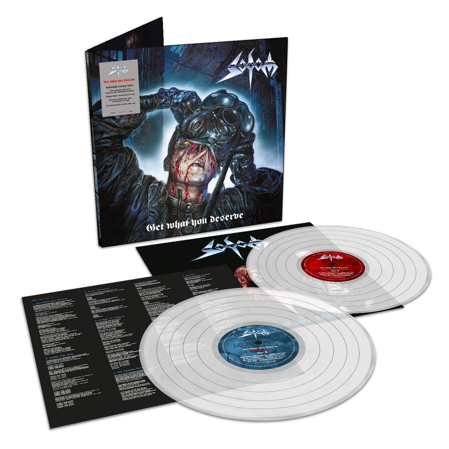 SODOM "Get what you Deserve" Double LP