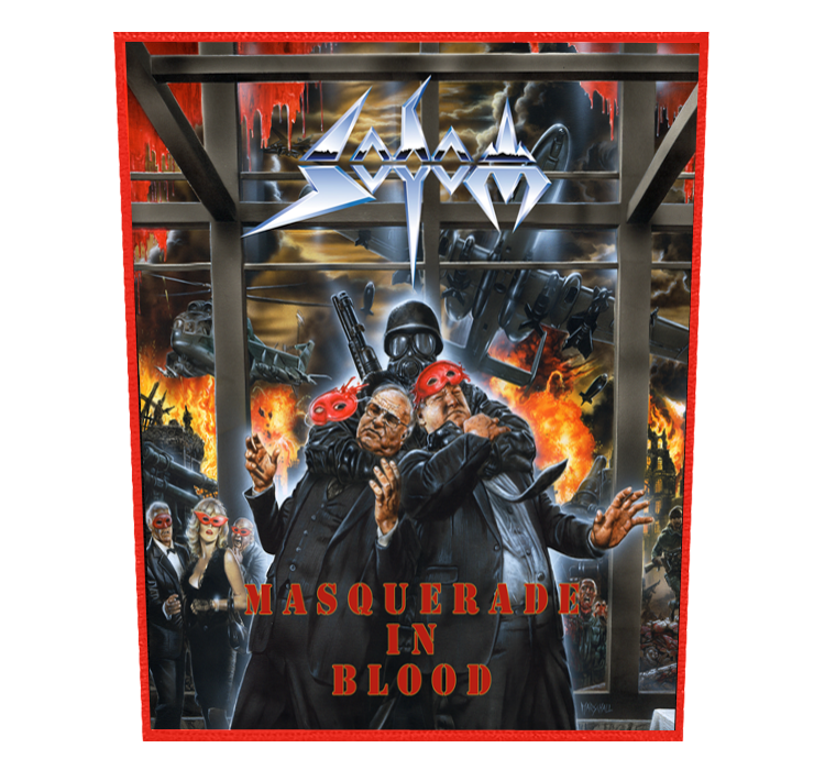 SODOM "Masquerade in Blood" Backpatch