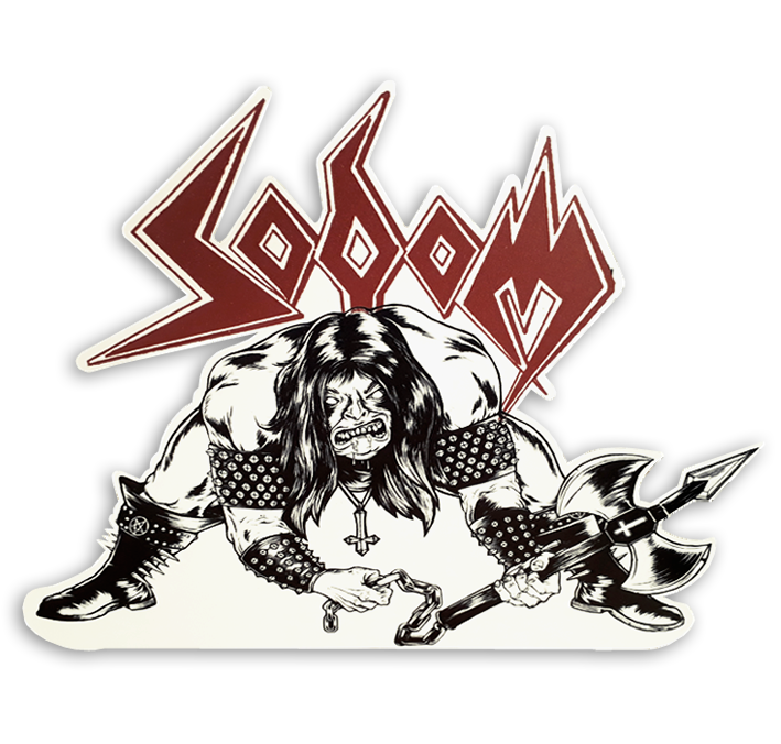 SODOM "1982 Warrior" Aufsteller/Figure Display