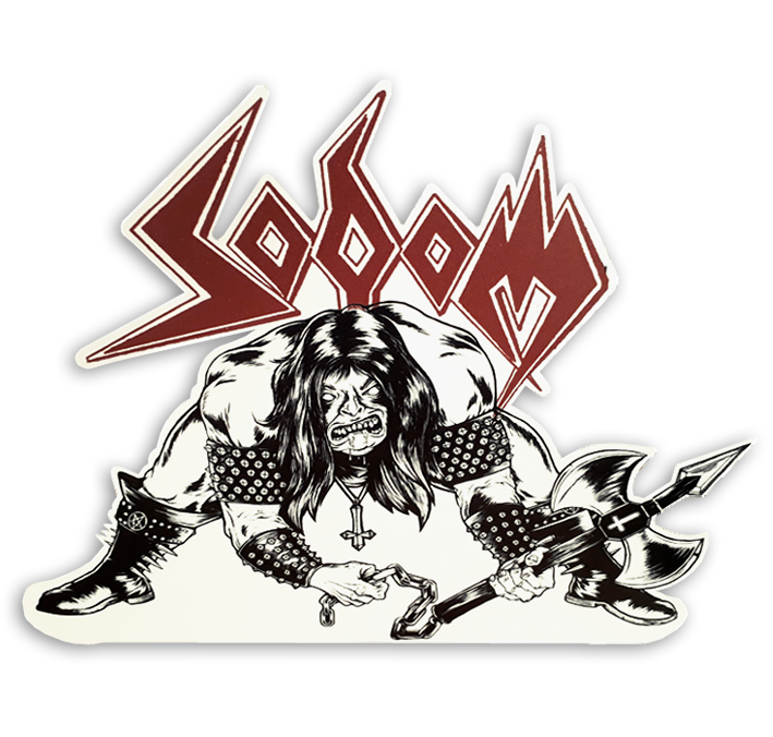 SODOM "1982 Warrior" standee/figure display