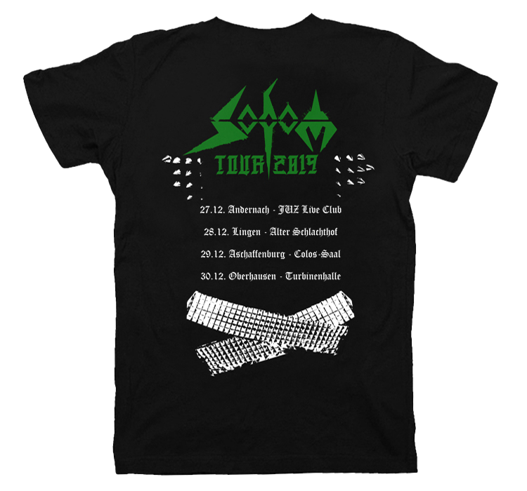 Sodom tour shirt 2019