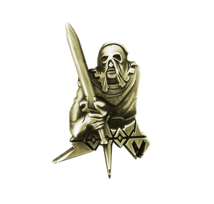 In the Sign of Evil Messing 3D Metal Pin